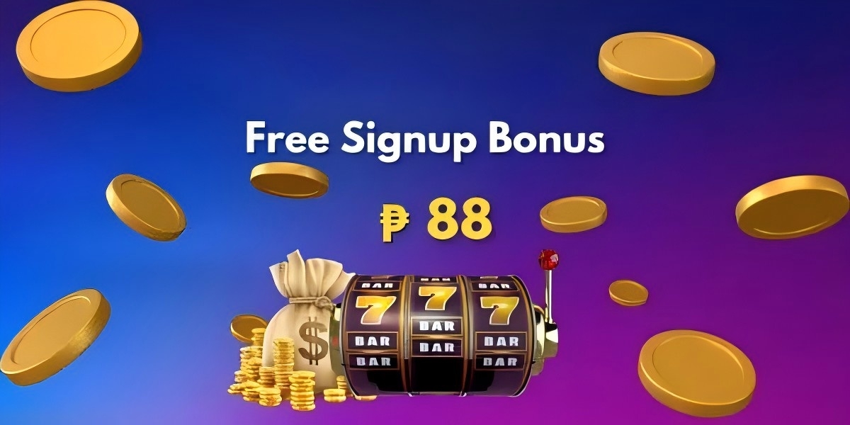 Promotional banner: free signup bonus worth 88 pesos for new players